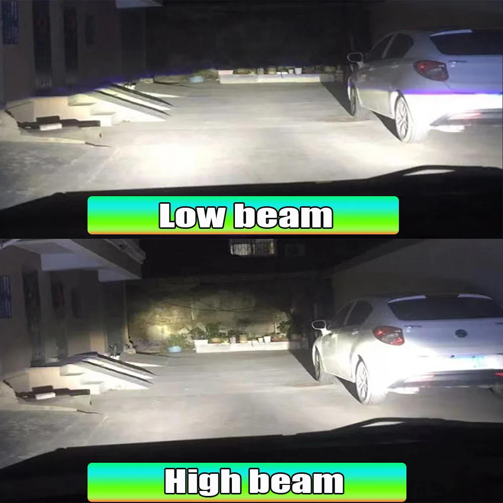 150W Y7D H4 Super Bright  LED Headlight Car H4 Mini Projector Lens 6000k 20000LM High Low Beam Turbo Fan Auto LED Car Light Lamp