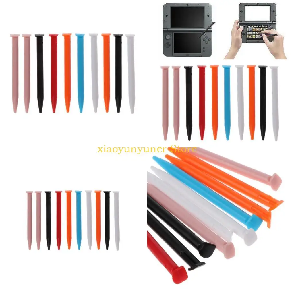 P9JB Colored Touches Screen Pen  For LL Game Consoles Accessaries 10pcs