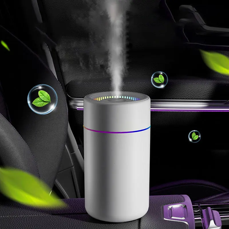 Mini Humidifier for Home Car Oil USB Fresh Aroma Diffuser Mute Diffuser Machine Evaporative Humidifier colorful night light280ML