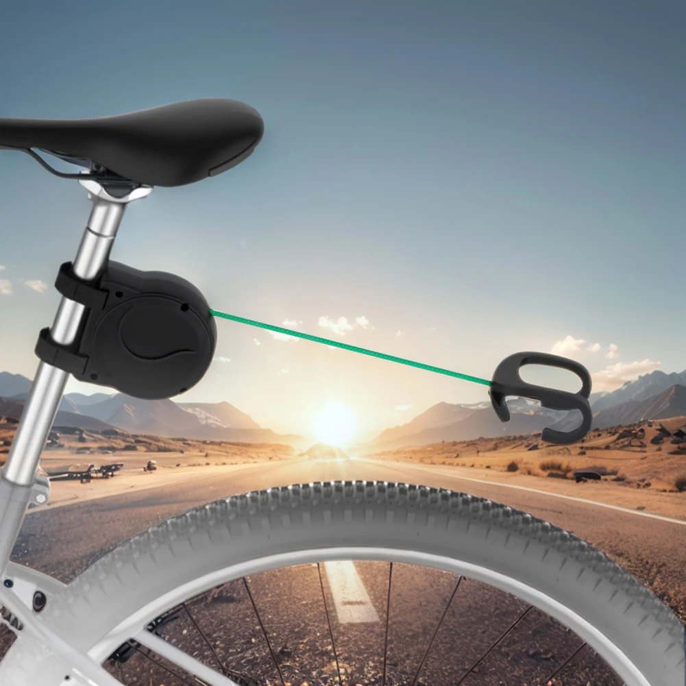 Retractable Bicycle Tow Rope Bicycle Traction Rope Adjustable Bicycle Pull Traction Strap Bike Trailer Rope Cycling Accessories
