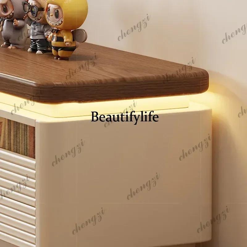 French Mid Century Tv Cabinet Modern Design Minimalist Floor Tv Cabinet Elegant Aesthetic Muebles Salon Furniture Living Room