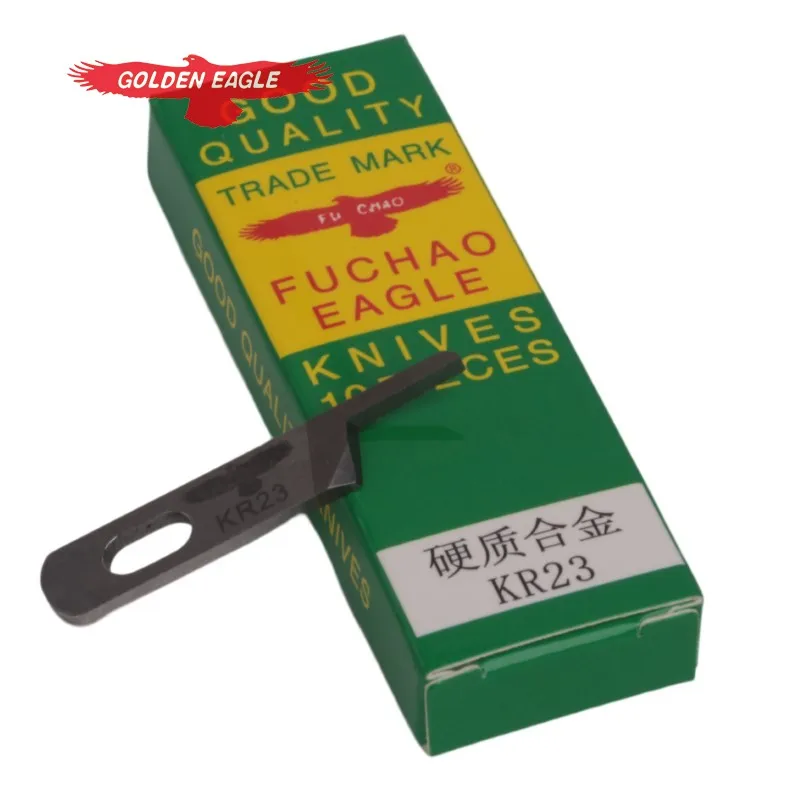 KR23 For 747 SIRUBA Tungsten Steel Bag Sewing Machine Overlock Knife