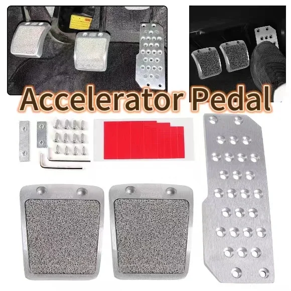 Racing Mugen Pedals Car Foot Rest Accelerator Footboard Throttle Brake Clutch Treadle For Honda Accord Civic CRX Del Sol