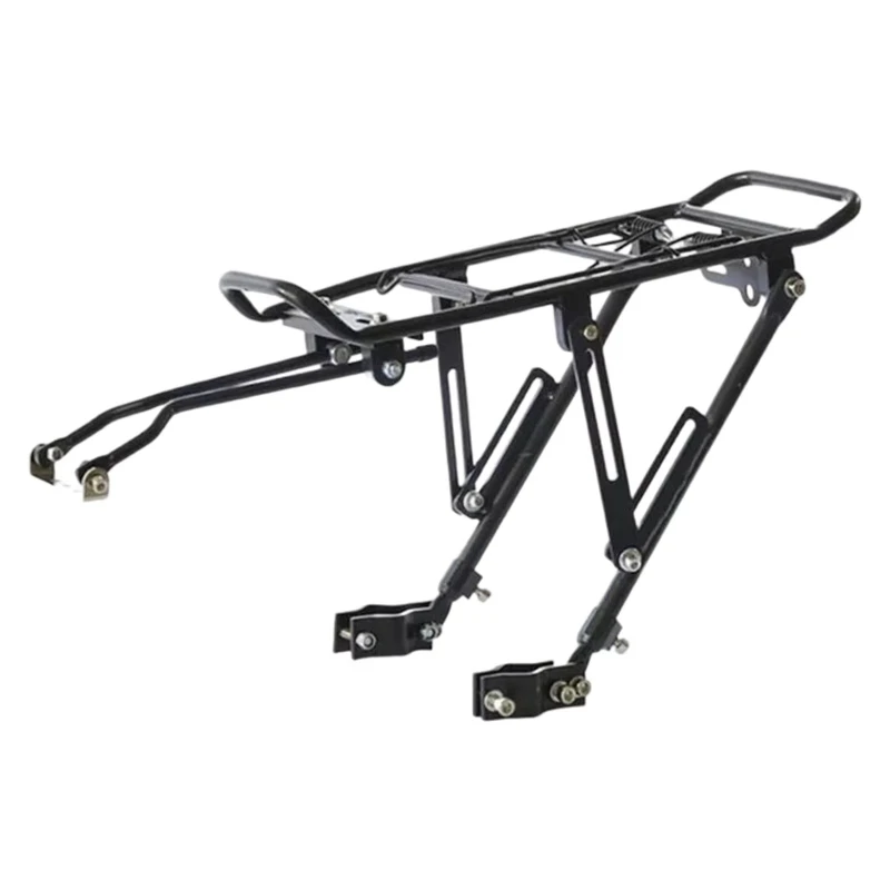 AliExpress NONE Mountain Bike Bicycle Rear Luggage Cargo Rack 25kg Alloy Tailstock Holder Back Seat Shelf Bicycle Carrier Rack for Road Bike MTB