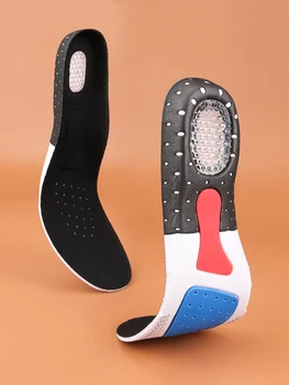 รองเท้าInsolesสําหรับผู้ชายและผู้หญิงPlantar Fasciitis Orthotic Inserts Shock Absorbing Anti Fatigueสําหรับเดิน,วิ่งและกีฬา