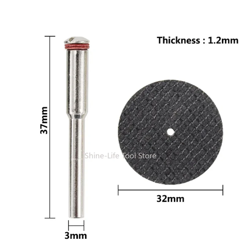 32mm Double mesh cutting blade, ultra-thin cutting blade, metal specific small thin iron electric grinding accessories