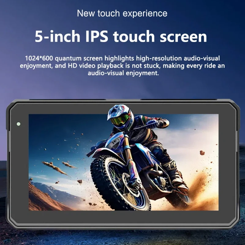 5/7 polegadas Carplay Motocicleta Sem Fio CarPlay Android Auto Airplay Tela Portátil Moto Monitor IPX7