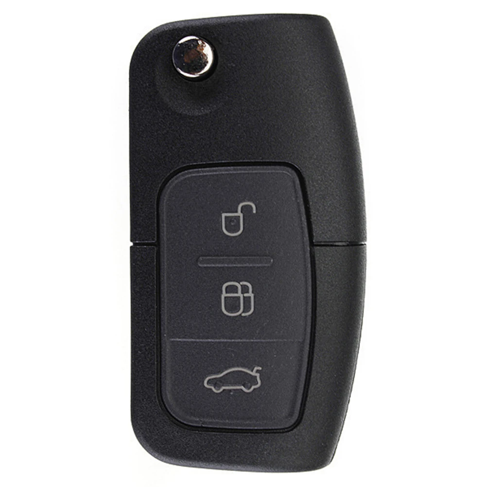 

Remote 3 Button 3 Button Key Fob For Focus Mondeo Key Shell Uncut Abs Metal 9.9X3.8X1.3Cm 63 Chip