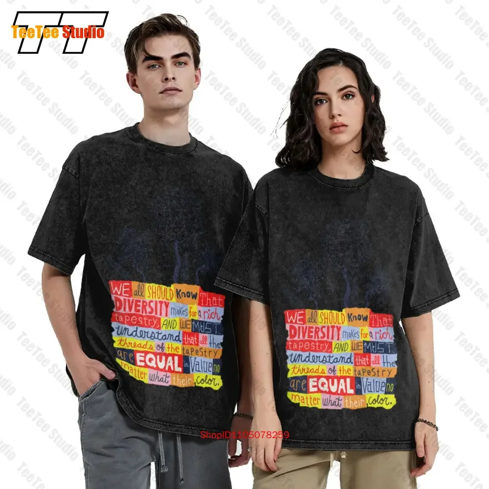Maya Angelou Razzismo Citazione Quote Poetessa Cult Vintage Oversized T-Shirt UTGP