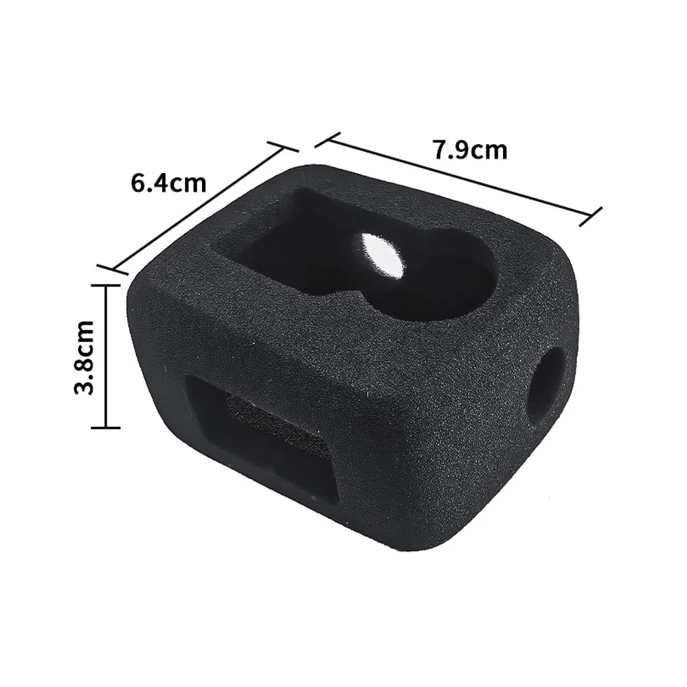 Wind Case for DJI Osmo Action 5Pro Foam Windscreen Windshield Sponge Foam Recording Cover Camera Accessories Black