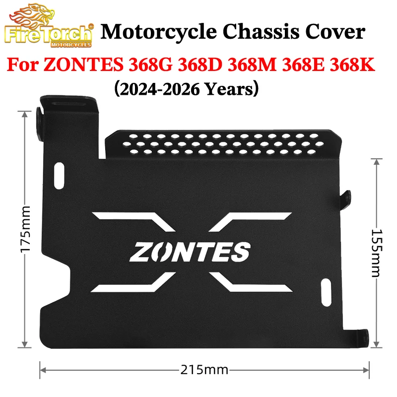 For ZONTES 368G 368 G/E/K G368 368E 368K Motorcycle Skid Plate Belly Pan Protector Engine Guard Cover Bottom Plate Protection