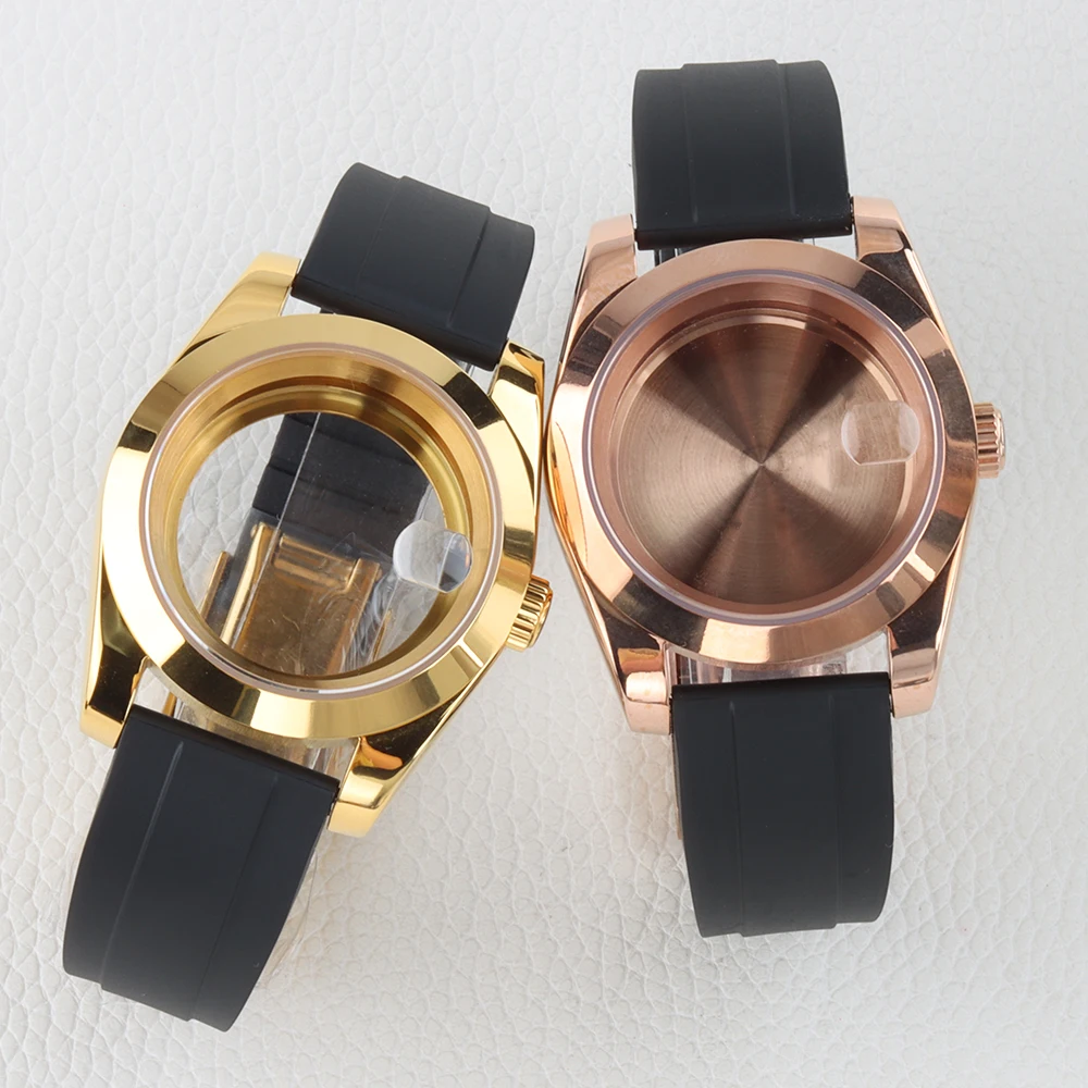 36mm-39mm-nh35-watch-case-sapphire-glass-gold-rose-gold-pvd-stainless-steel-for-seiko-datejust-nh35-nh36-movement-285mm-dial
