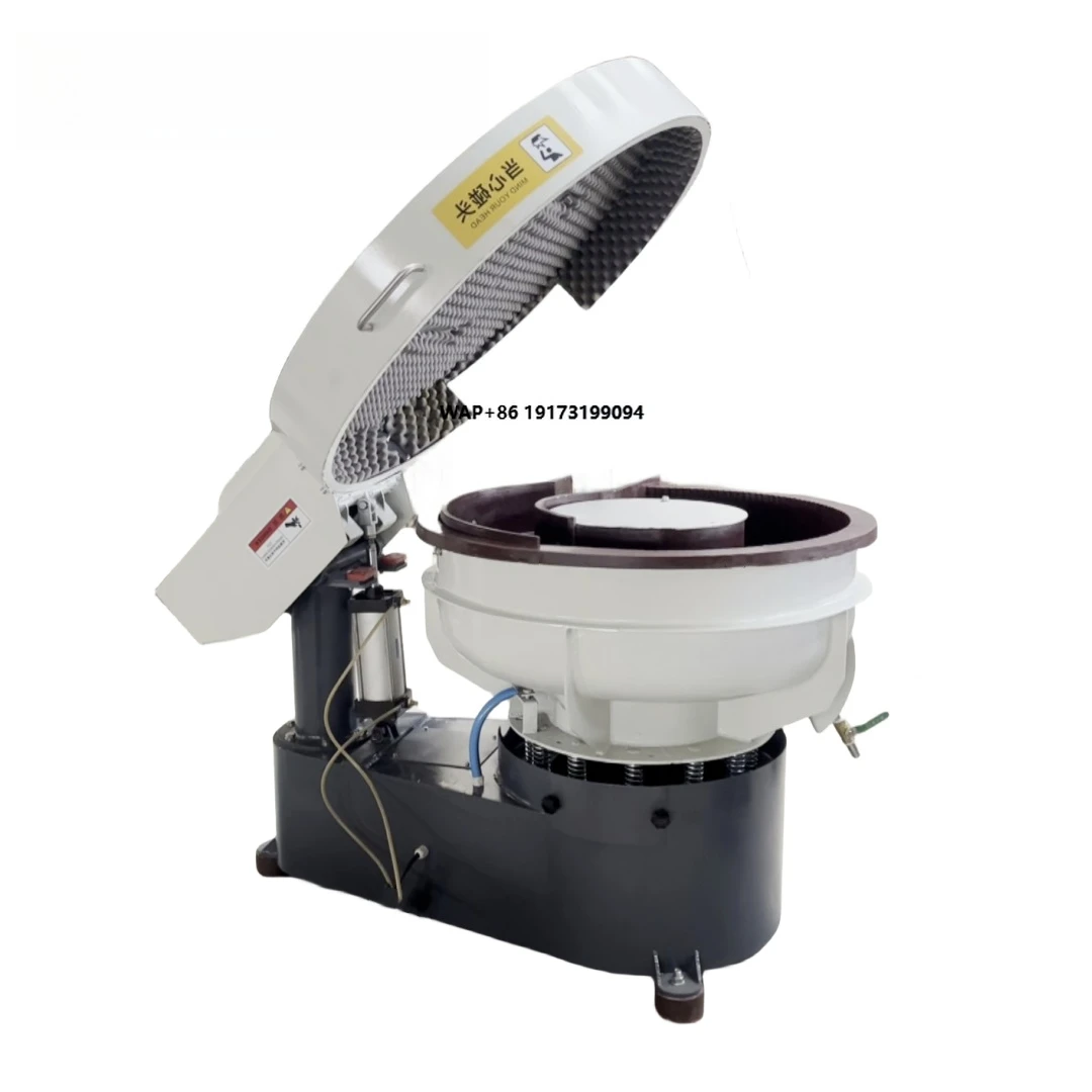 60l 80l 150l Vibration Wheel Polishing Grinding Deburring Machine