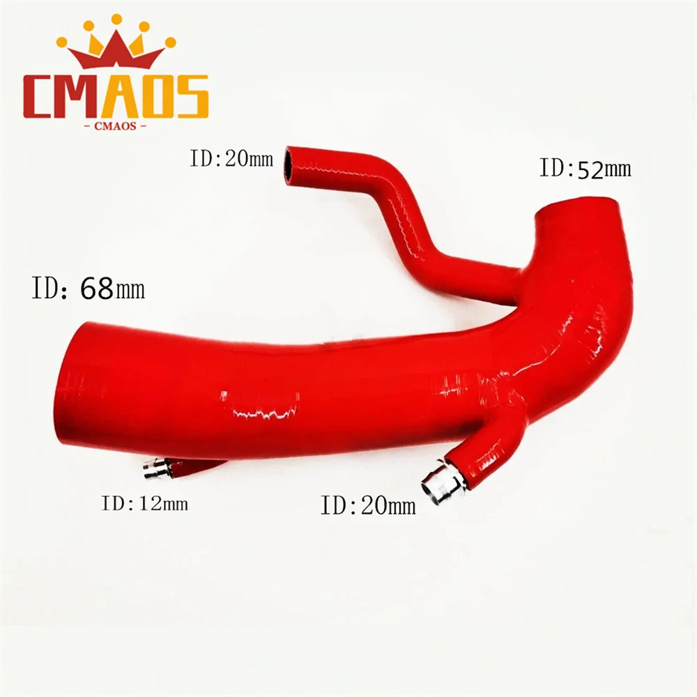 Fit Peugeot 208 GTI 2016-2018/ RCZ 1.6 16V THP 2010-2016 Air Intake Silicone Induction Hose 4-PLY