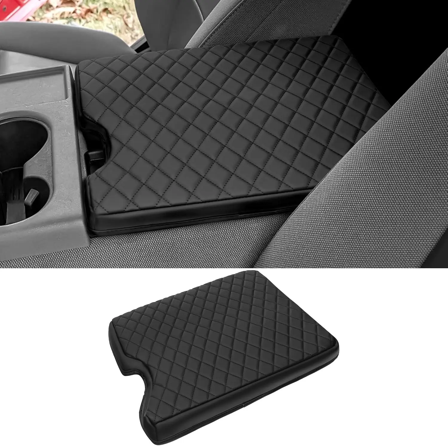 

Armrest Cover for Ford F150 2015-2025,F250 F350 F450 2017-2025 and Expedition 2018-2024 Accessories Center Console Cushion
