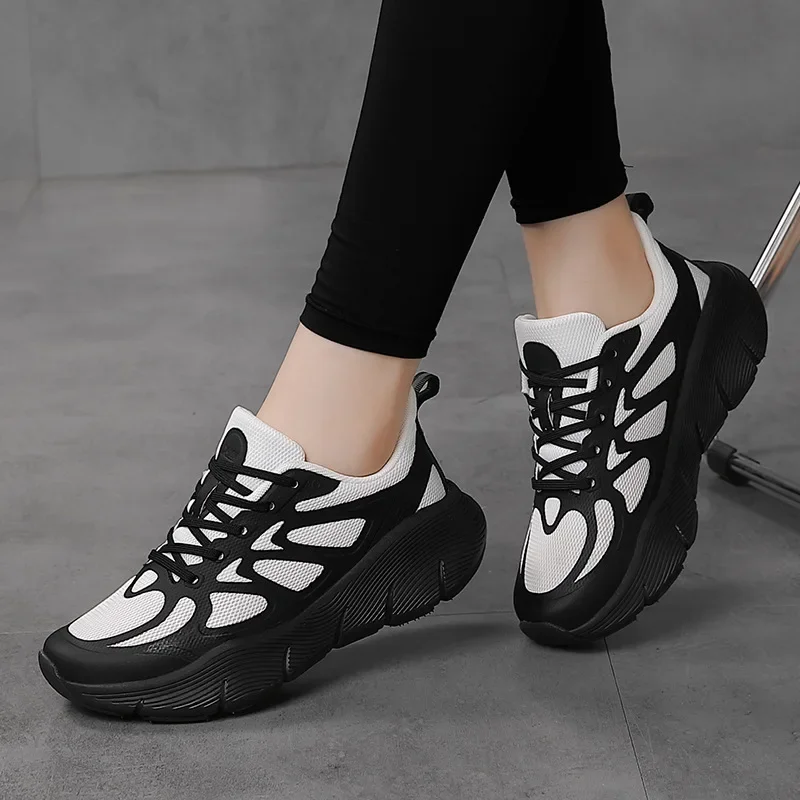 

Мужские и женские кроссовки для марафона, прогулочные кроссовки, амортизирующие теннисные туфли, стильные кроссовки для прыжков на скакалке для пар, танцевальные кроссовки