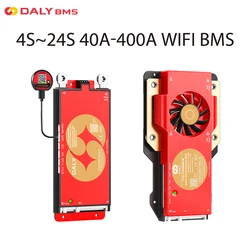 Daly BMS WiFi Bluetooth Smart Active Balance 4S-24S 40A 100A 150A 200A 300A  LiFePO4 Li-ion BMS 4S BMS LiFePO4 100A 200A 250A