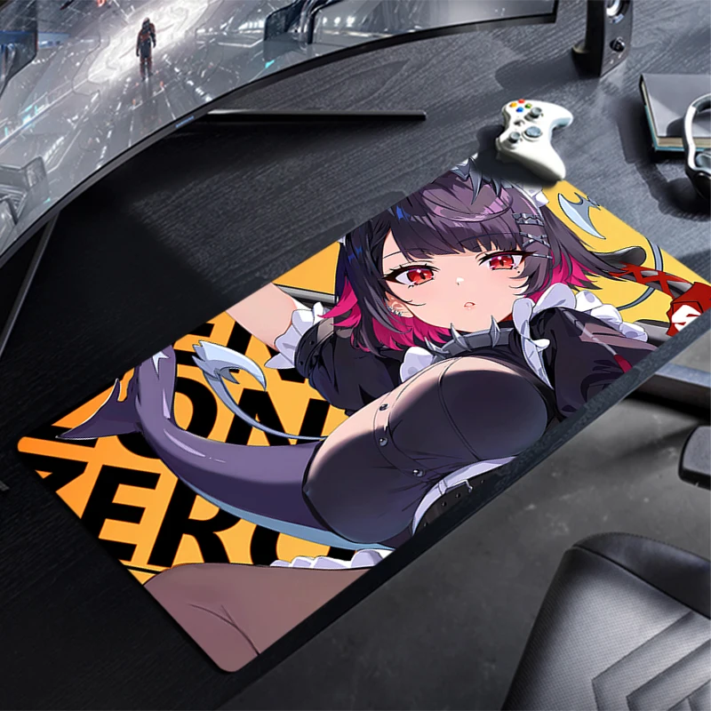 

Ellen Joe Mouse Pad Non-Slip Rubber mousepads Game play mats notebook computer Pad table mat Zenless Zone Zero PC carpet XL XXL