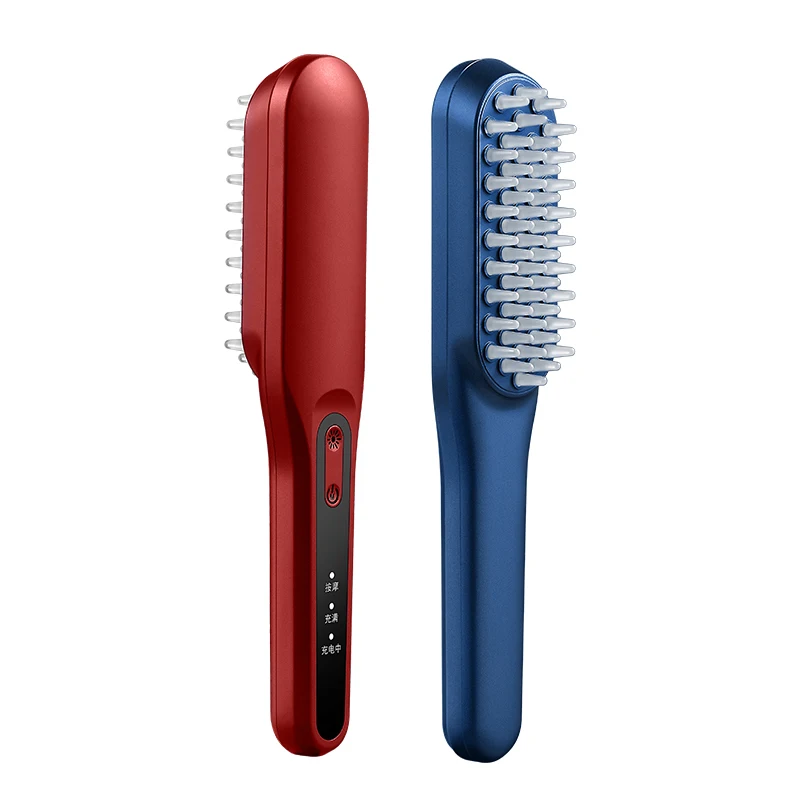 Negativo Ion Cabelo Crescimento Comb, Anti Hair Loss Terapia Escova, Fototerapia, Stress Relief, Massagem Vibração, Couro cabeludo Massager, HairCare