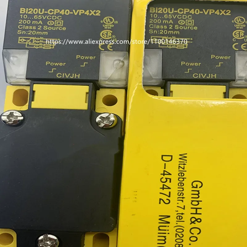 

2 шт. Новые индуктивные датчики приближения BI20U-CP40-VP4X2 BI20U-CP40-AP4X2 BI20U-CP40-AN4X2 BI20U-CP40-VN4X2 BI20U-CP40-AN6X2 BI20U-CP40-AP6X2