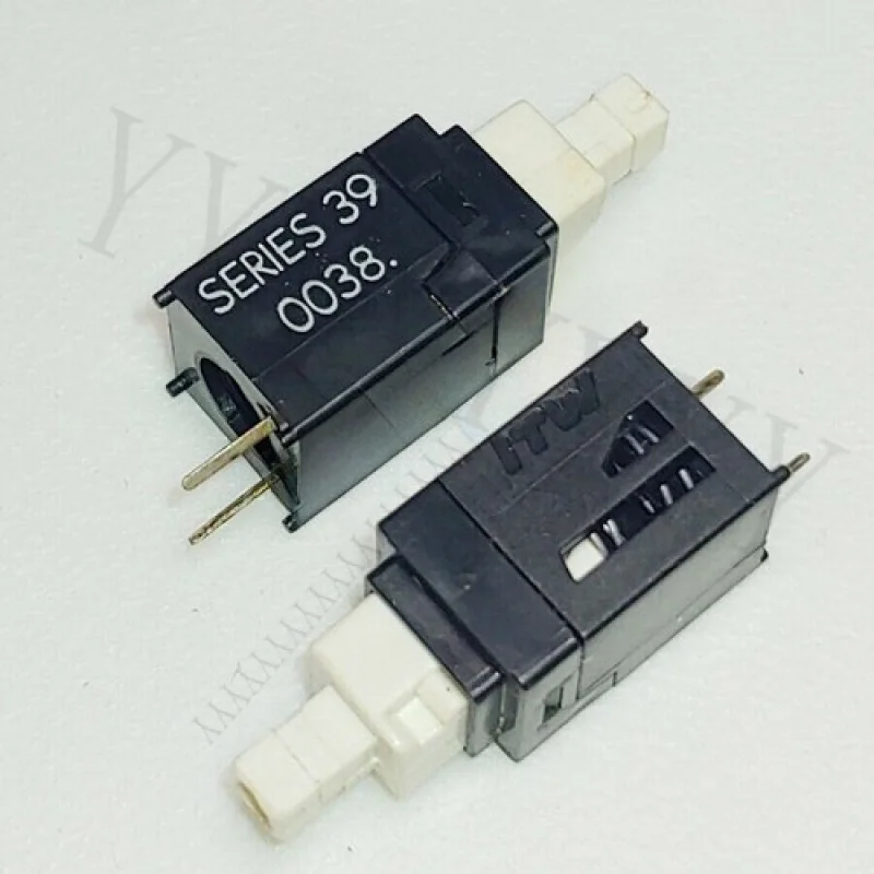 Y+1PCS ITW SERIES 39 2 pins Push Button Switch self-locking