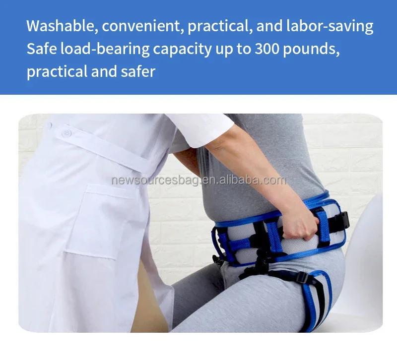 

Transfer Gait Belt With Leg Loops Nursing Rehabilitation Auxiliary Belt Not Sport Strap YDHJ22