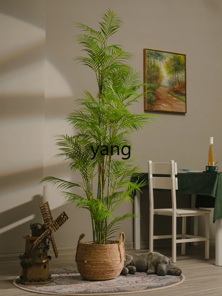 L'm'm Simulation Palm Tree Phoenix Tail Sunflower Fake Trees Home Indoor Living Room Decoration Decoration