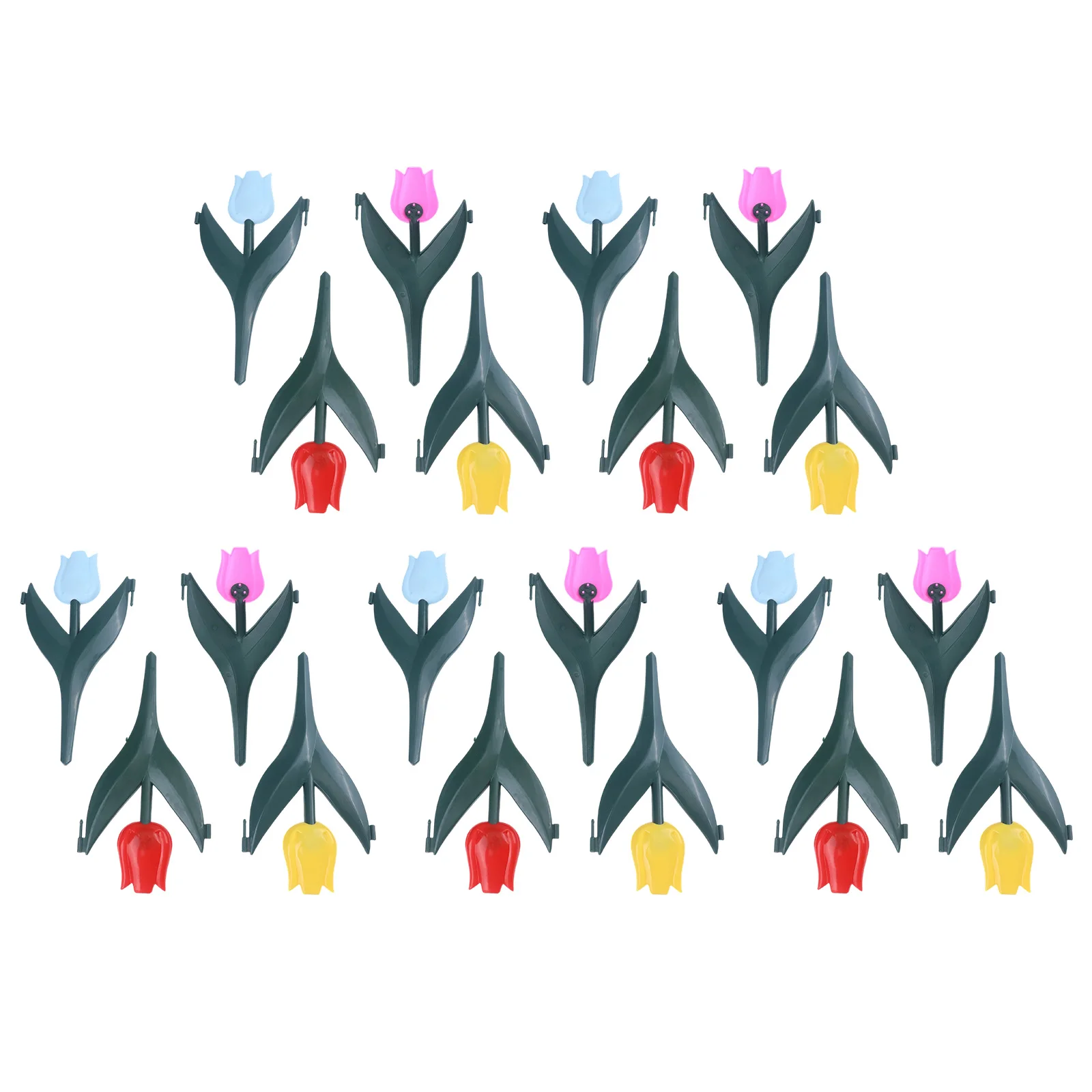 

Easy Installation Garden Fence DIY Gardening Interlocking Fence Garden Fence Built-in Stakes Garden Decoration