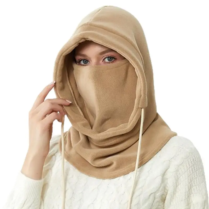 

Крышка капюшона для холодной погоды зимняя спортивная шапка закрывающая лицо Регулируемая теплая капюшон для холодной погоды ветрозащитная Крышка для лица шапка для мужчин и