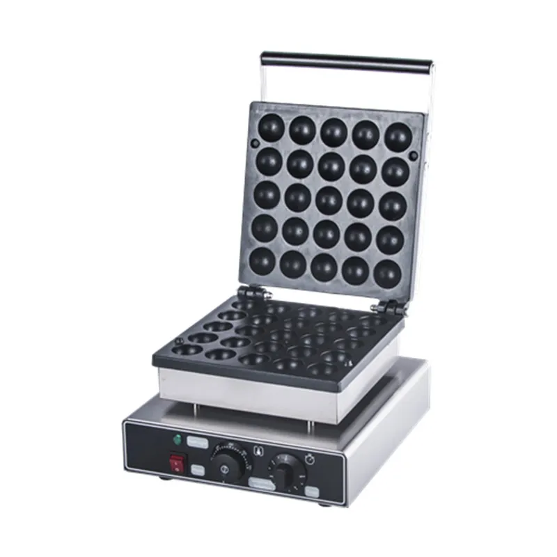 2023 New arrival 25pcs Big grill fish ball waffle maker commercial waffle making machine with ce