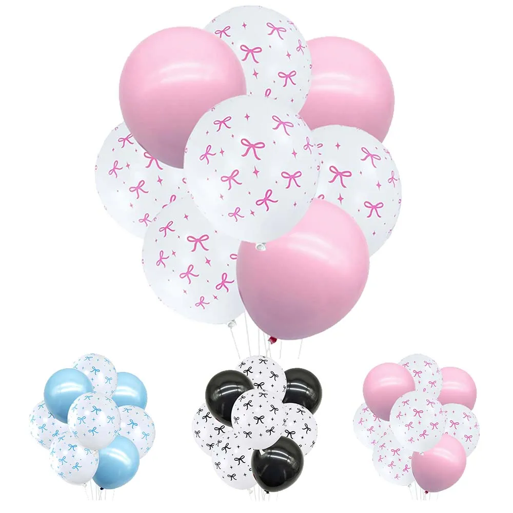 5/10PCS 12inLatex Bogen Luftballons Verlobung Hochzeit Baby Dusche Süße Mädchen Geburtstag Party Rosa Blau Schwarz Luftballons dekorationen