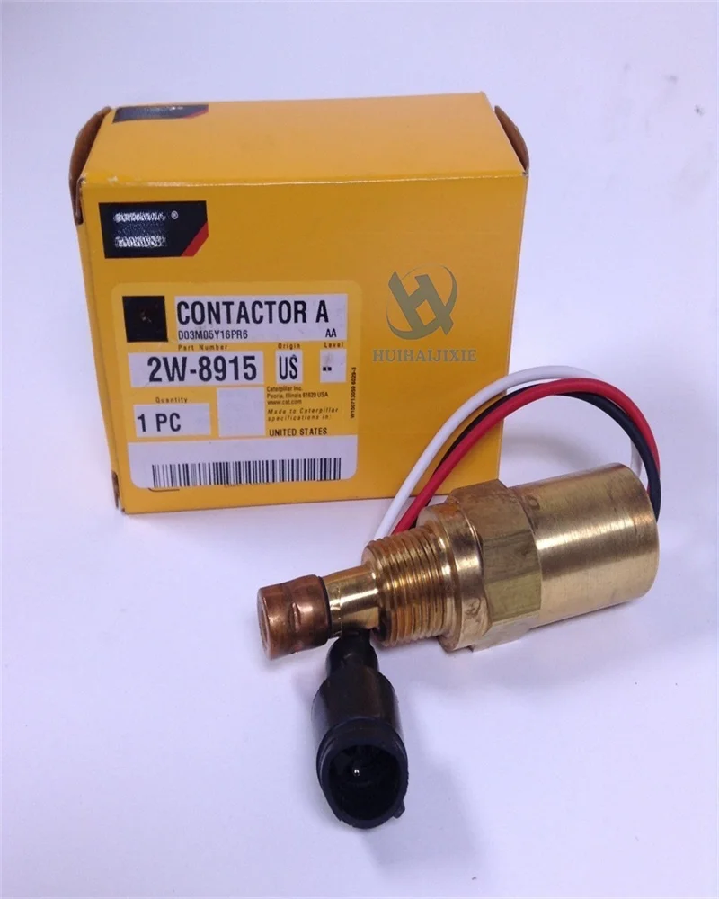 

2W-8915 2W8915 Water Temperature Sensor Switch for Caterpillar engine 3406 3406B 3408B 3408C