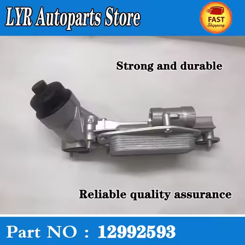Engine Oil Cooler &amp; Oil Filter Assembly For Opel Vauxhall Astra Cruze Sonic Aveo G3 Orlando 93186324 55353322 12992593