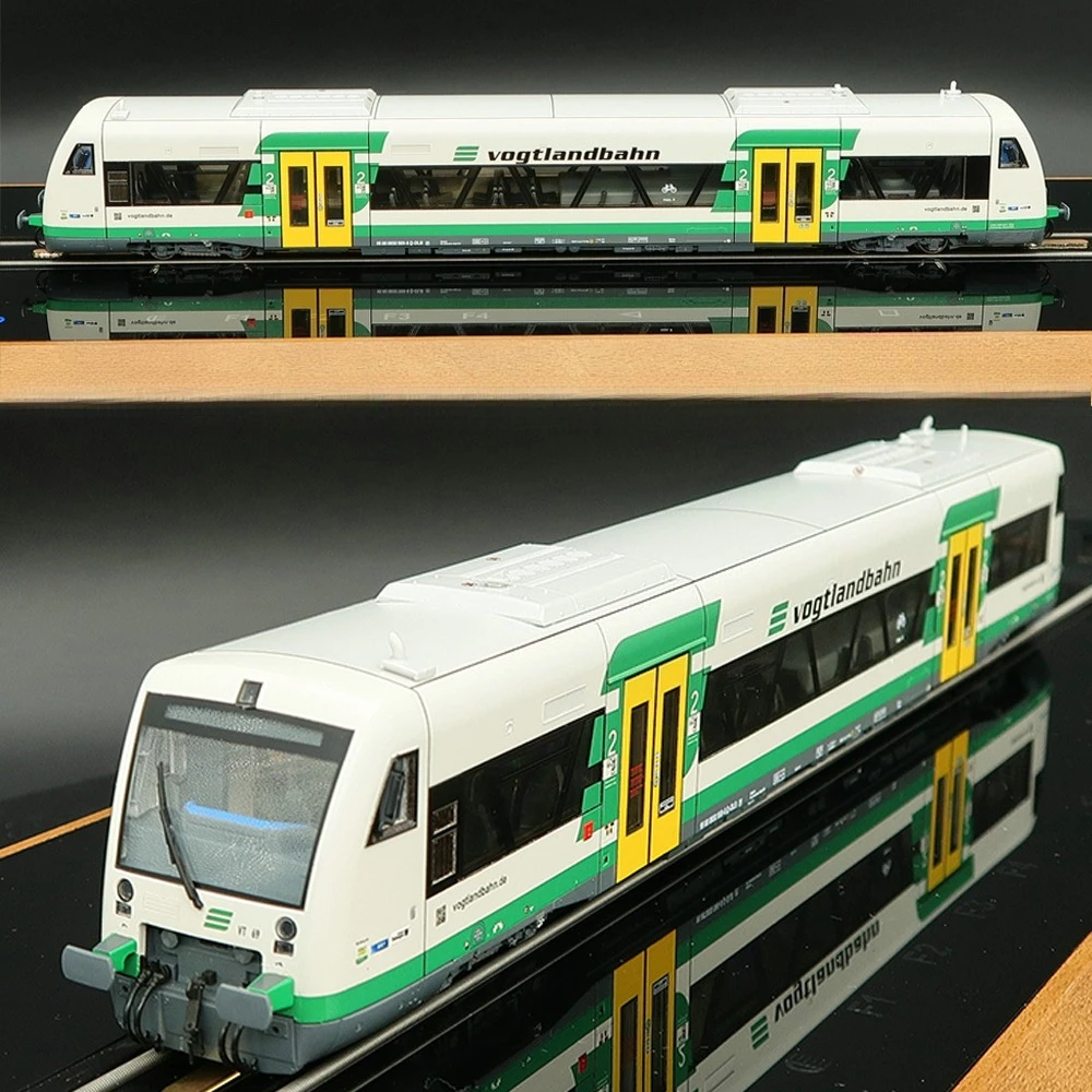 ROCO HO 1/87 Treno Giocattolo Locomotiva Diesel 70179 City Street Car Effetti Sonori Digitali Vernice Verde Treno Modello Ragazzo Giocattolo Regalo