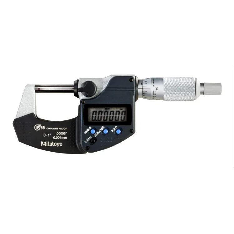 800-1000-30 Digital mikrometer, Zoll/Metrik, Ratschen stopp, 0-1 "(0-293mm)-Bereich, 340mm (25,4") Auflösung