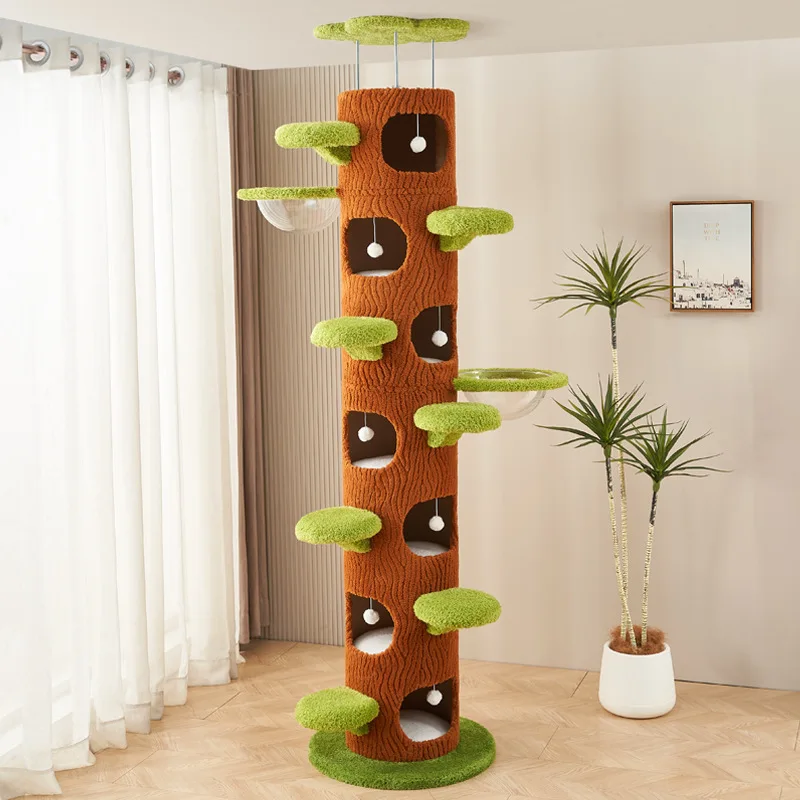 

Multi-layer cat climbing frame Babel nest oversized sisal supplies tree hole nest multi-layer