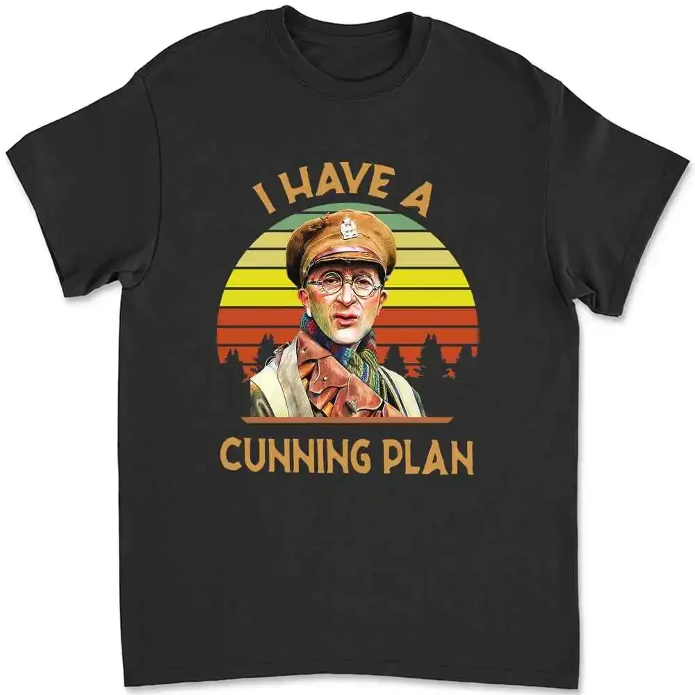 Blackadder Baldrick I Have A Cunning Plan T-shirt OMN3