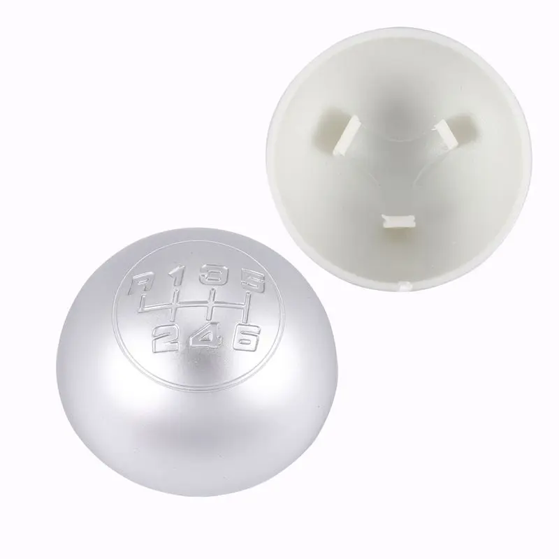 A82U-6 Speed Matte Gear Shift Knob Cap Cover Shifter Lever Handball Case Cover For Alfa Romeo Giulietta 2010-On 55346345