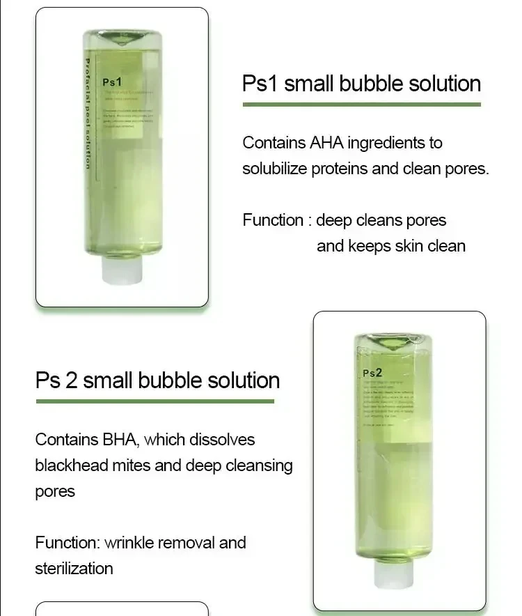 Professional Hydra Dermabrasion Solution for Face - Gentle Cleansing Serum with Hydrating Formula for Skin Refreshment
