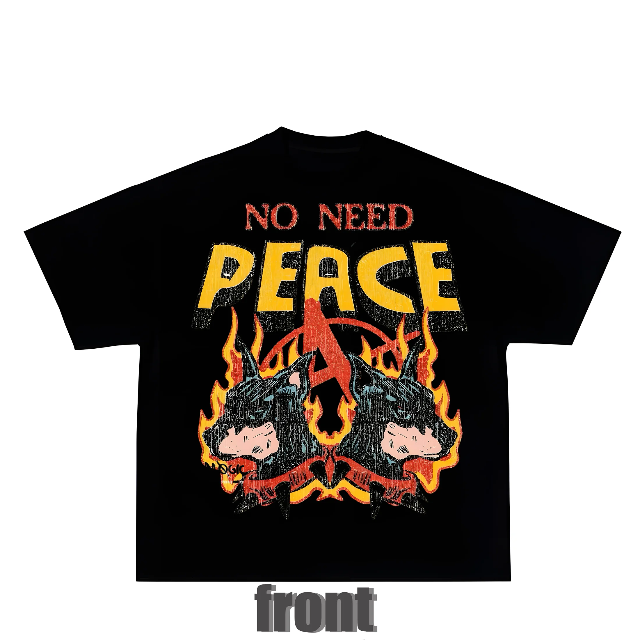 

2025 Y2K American retro loose streetwear and printed men's and women's T-shirt fashion Harajuku round neck short sleeved T-shirt