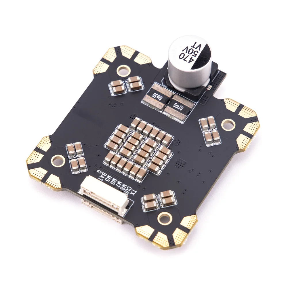 IFlight BLITZ PDB Pro Power Distribution Board, 4-8S 8-Channel 80A ESC PDB 330A Current Sensor for X-Class X8 Cinema Drones