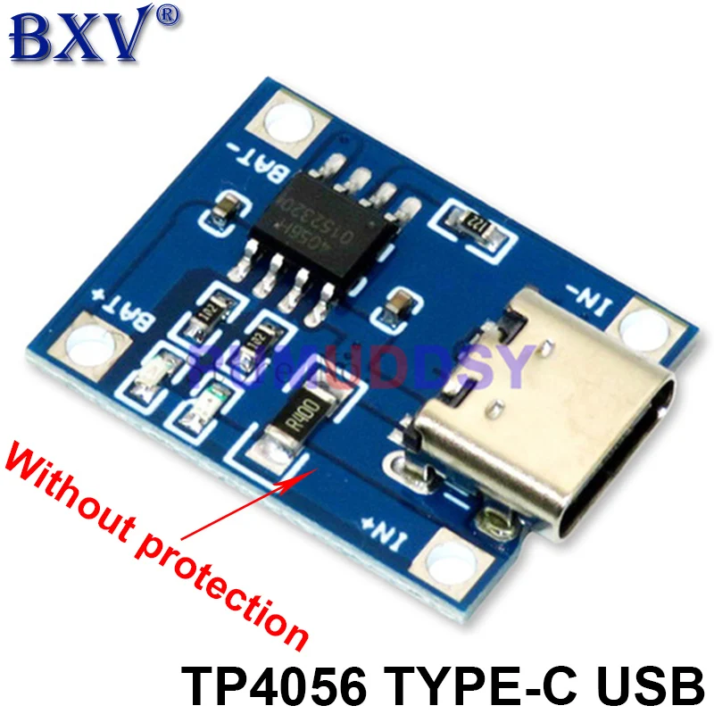 Igmopnrq 5V Micro USB 1A 18650 TP4056 Lithium Battery Charging Board TYPE-C/Micro/Mini USB With Protection Charger Module
