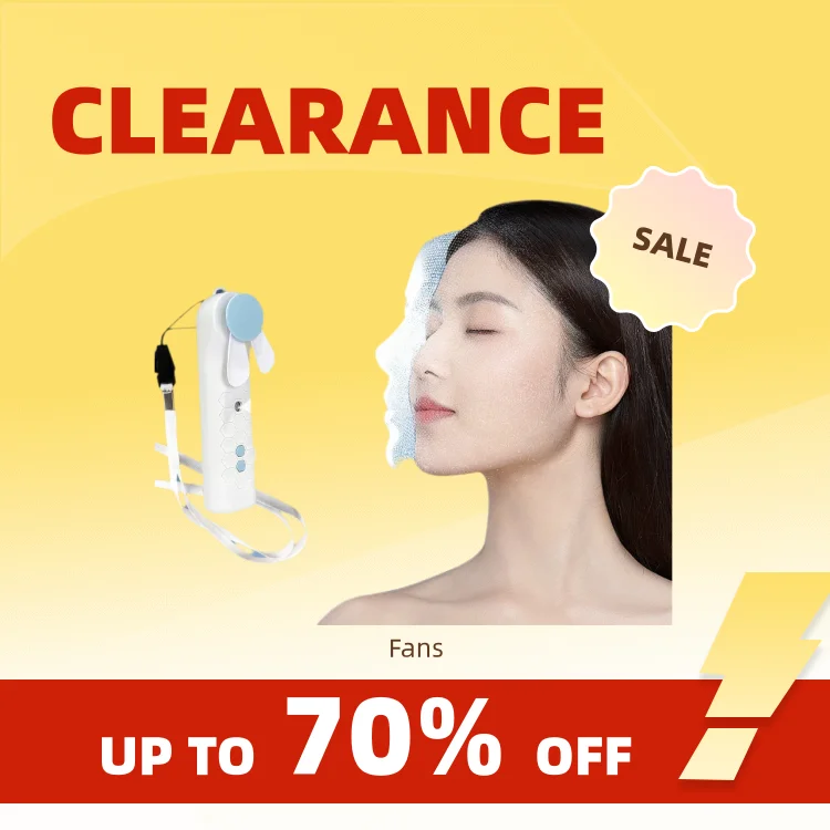 Clearance_Portable Handheld Water Spray Handheld Fan, USB 2-in-1 Mini Air Cooler Fan and Facial Humidifier_Continuous updates