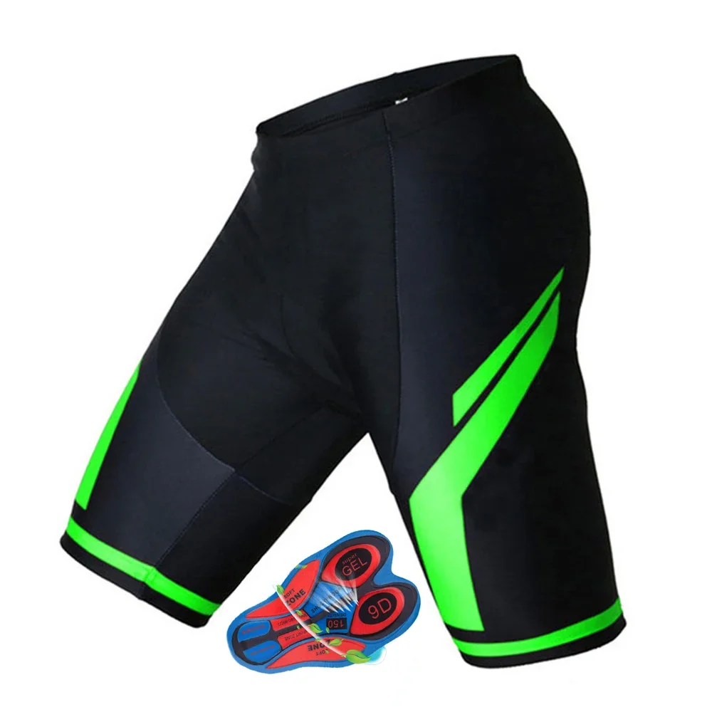 Nuovi pantaloncini da ciclismo pantaloncini imbottiti estivi 9D pantaloni corti da Mountain Bike multicolori da bicicletta