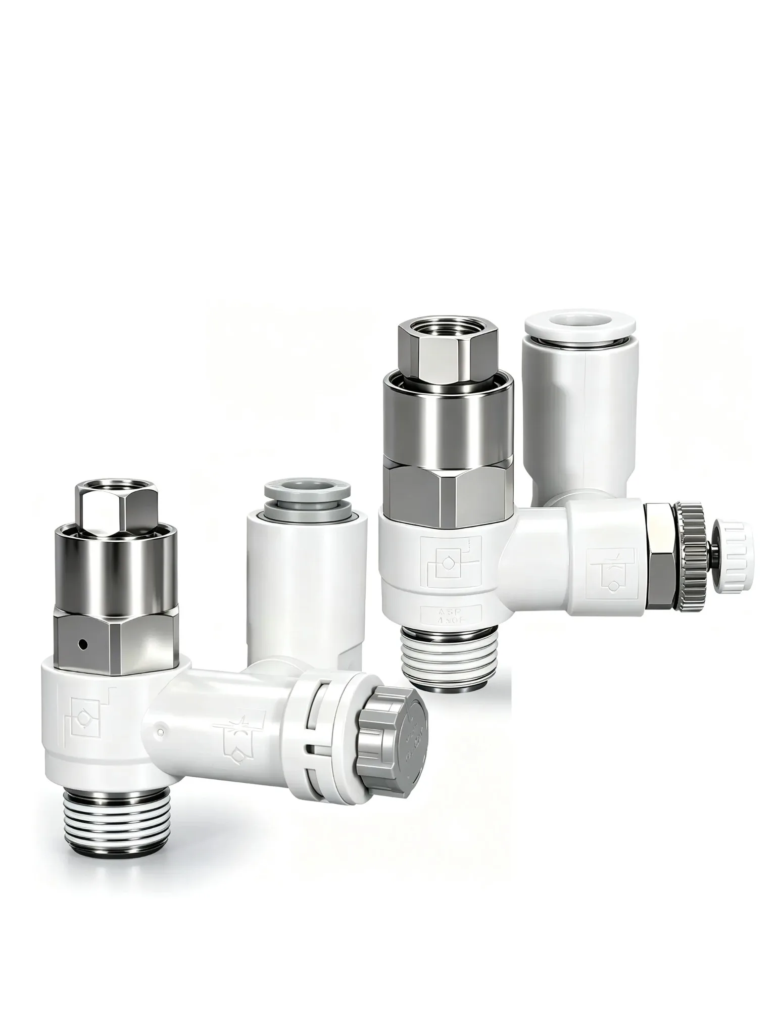 Detalhe 3 de Válvula solenoide Pilot Check Valve Speed Control Valve Quick Connector ASP330F-01-06S 08S ASP430F-02-06S 08S ASP530F-03-08S 10S ASP630F-04-10S Outras válvulas