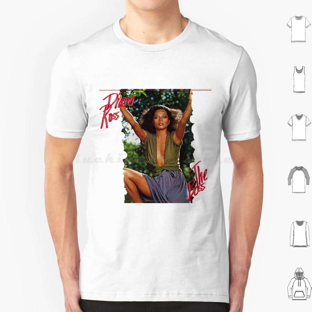 The Album Music T Shirt Cotton Men Women DIY Print Diana Ross Music Soul Diana Ross Singer Album Song Diana Ross Quote