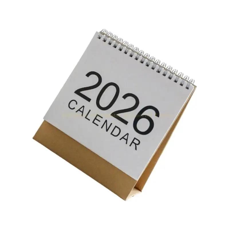 2026 Desk Calendar Office Calendar Simple Calendar Standing Calendar for School