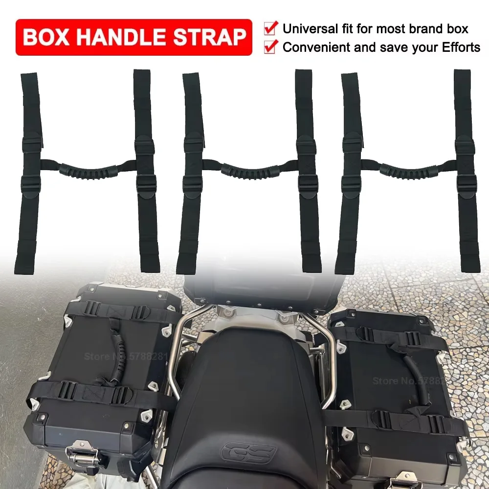 Motorcycle Side Box Handle Top Case pannier Strip Suitcase Strap For BMW R1200GS R1250GS Adv F850GS F750GS G310GS F800GS F700GS