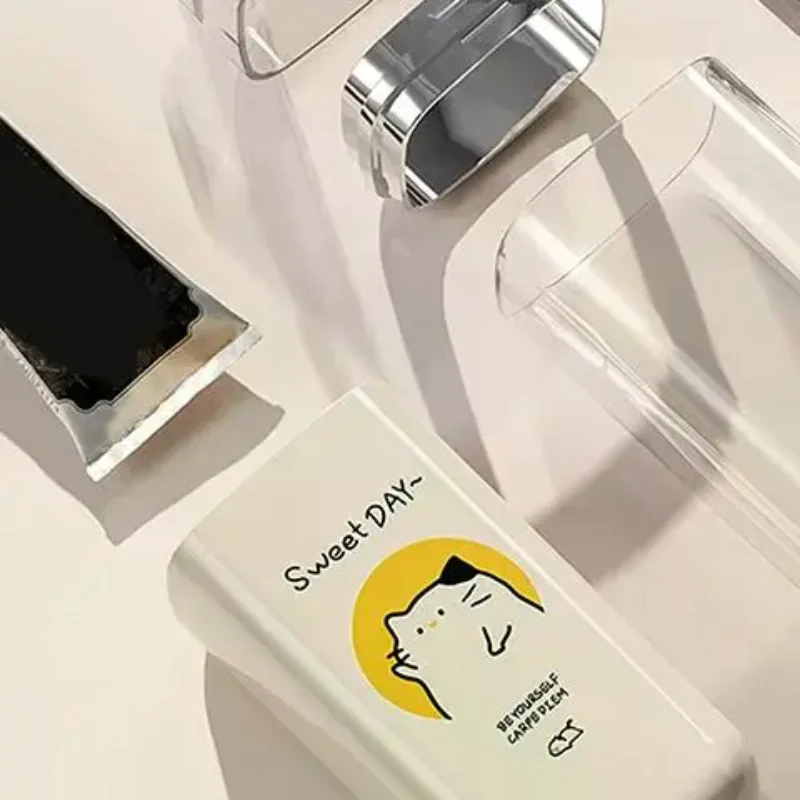 Cartoon Cute Toothbrush Cup Travel Toothbrush Holder Simple Portable Mouthwash Cup For Business Trip Home Camping