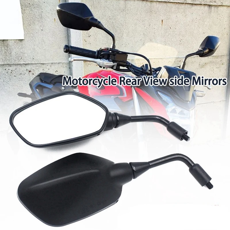 

Motorcycle Rear View Mirrors Handlebar End Side Mirror For Honda CB300F CB500F CB500X CB650F 2013-2018